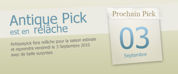 Antique Pick pour antiquaires et collectionneurs Antique Pick pour antiquaires et collectionneurs