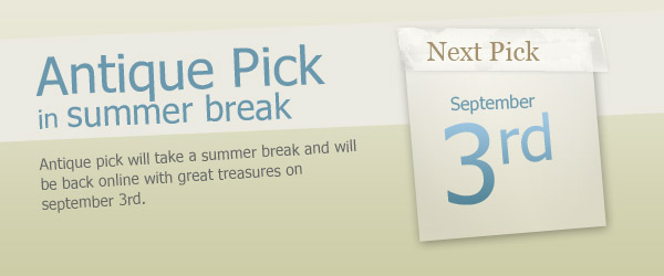 Antique Pick for dealers and collectors Antique Pick for dealers and collectors