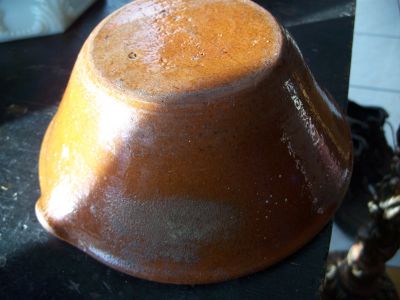 Dion's pottery bowl with spout 8