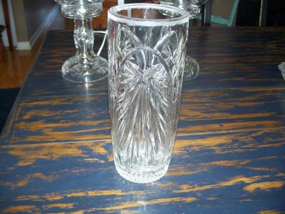 Cristal flower vase 1