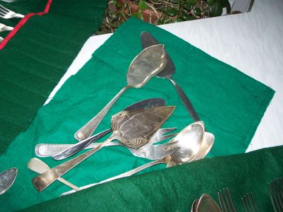 Ensemble de 4 cuill&egrave;re &agrave; th&eacute; Community Silverplate 2