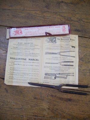 V&eacute;ritable vieux fer ondulateur Marcel 1