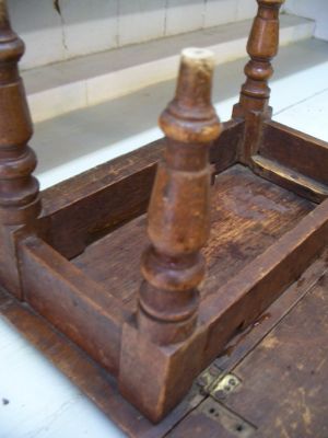 Miniature dropleafs table, Adrien Flibotte 6