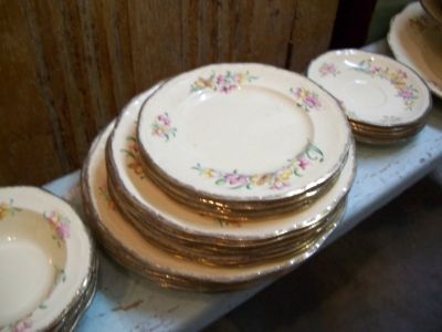 Set de vaisselle en porcelaine Anglaise Alfred Meakin 4