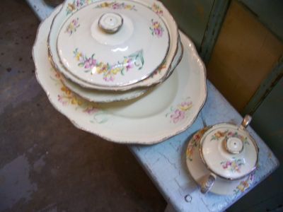 Set de vaisselle en porcelaine Anglaise Alfred Meakin 5