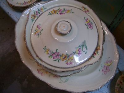 Set de vaisselle en porcelaine Anglaise Alfred Meakin 7