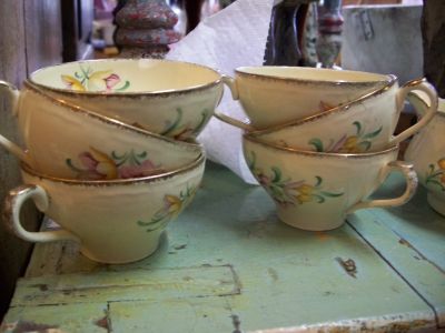 Set de vaisselle en porcelaine Anglaise Alfred Meakin 9