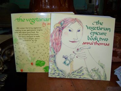 The vegeterian epicure by Anna Thomas book 1 & 2 2