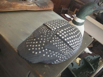 Wilfrid Guillon decoy carving 2