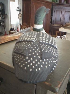 Wilfrid Guillon decoy carving 8