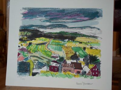 Henri Masson coffret de 4 s&eacute;rigraphies. 2