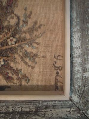 Peinture de graines de Yvonne Bolduc 3