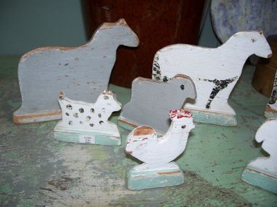 Pine and plywood animals toys 2
