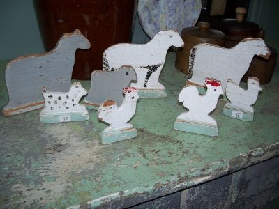 Pine and plywood animals toys 1