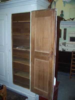 Raised panels cupboard , gonds & forged nails 4 Raised panels cupboard , gonds & forged nails 4