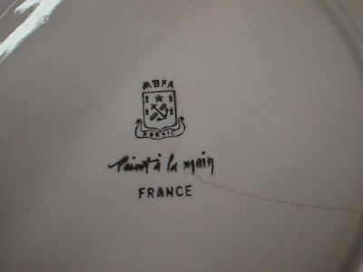 Grande assiette faience de Pornic 2