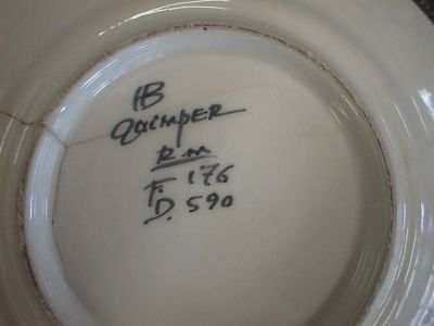 Assiette Quimper parfaite 4