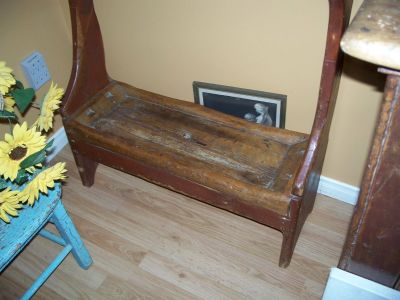 Superbe petit banc &agrave; sceaux 2