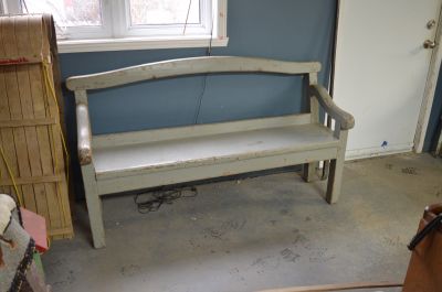 Pine bench 1