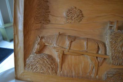 Zenon alary wall carving plate  4