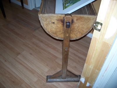Hanged pine cradle 2
