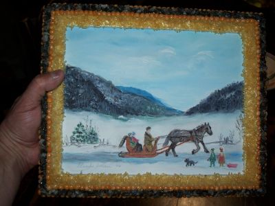 Huile sur to&icirc;le de Blanche Bolduc 6