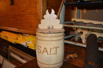 Pine salt box 1