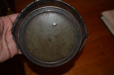 Old tin bowl 3