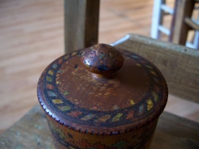 Outstanding native Indian trinket box great colors 2