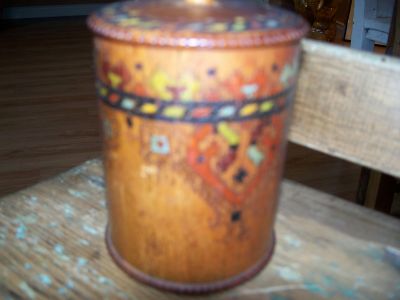 Outstanding native Indian trinket box great colors 4
