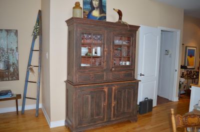 Armoire en pin à 2 corps 2 Armoire en pin à 2 corps 2