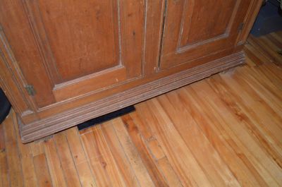 Pine buffet with multiple panels. 5 Pine buffet with multiple panels. 5