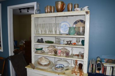 Open hutch pine buffet 3 Open hutch pine buffet 3