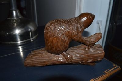 Carved beaver 2
