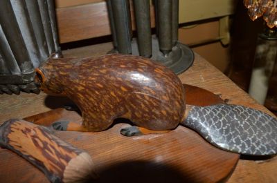 Beaver carving 4