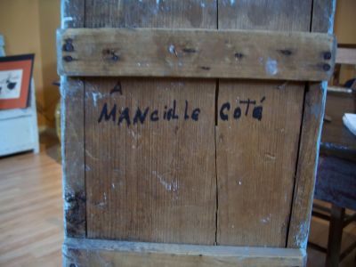 Late 19 th c. children pine pot 6