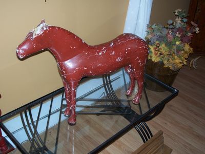 Outstanding 19th C. carved horse 10