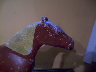 Outstanding 19th C. carved horse 5