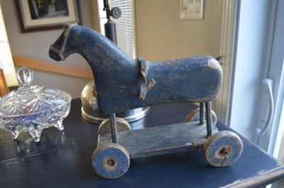 Horse pull toy 7