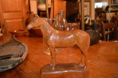 Zénon Alary carved horse 4