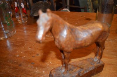 Zénon Alary cheval sculpté 3