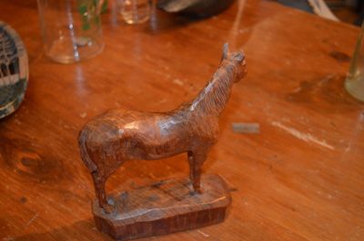 Zénon Alary cheval sculpté 4