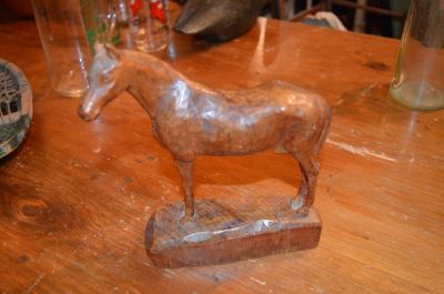 Zénon Alary carved horse 2
