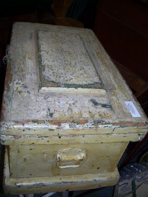 Beau petit coffre &agrave; outils en pin 6