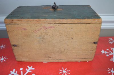 Pine forged nails document box 2