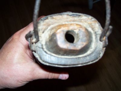 X rare oak wooden bottle for seal or whale fat oil. 5