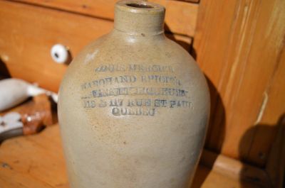 1 gallon stoneware jar 1