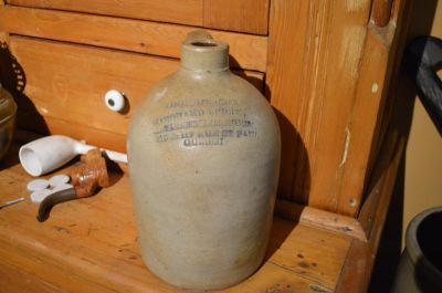 1 gallon stoneware jar 2
