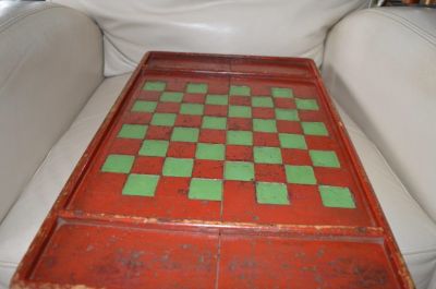 Gameboard and checker game great piece 2