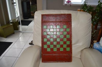 Gameboard and checker game great piece 3